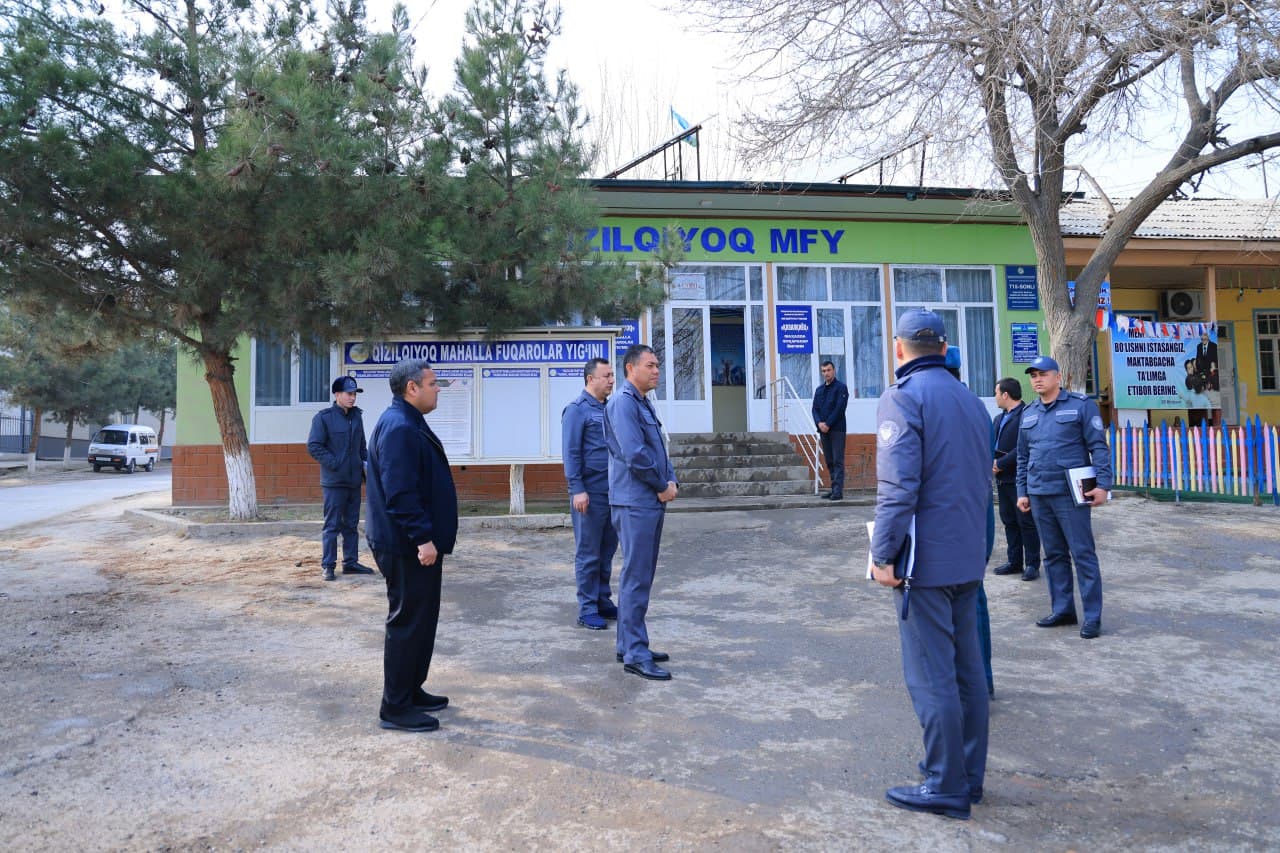 Изучения, проводимые руководством УВД Наманганской области, были продолжены в Янгикурганском районе