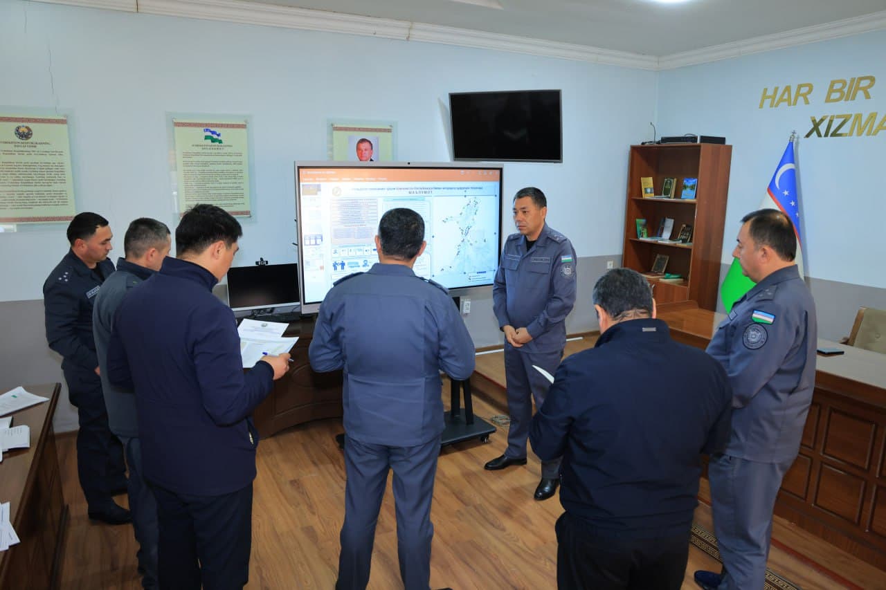 Изучения, проводимые руководством УВД Наманганской области, были продолжены в Янгикурганском районе