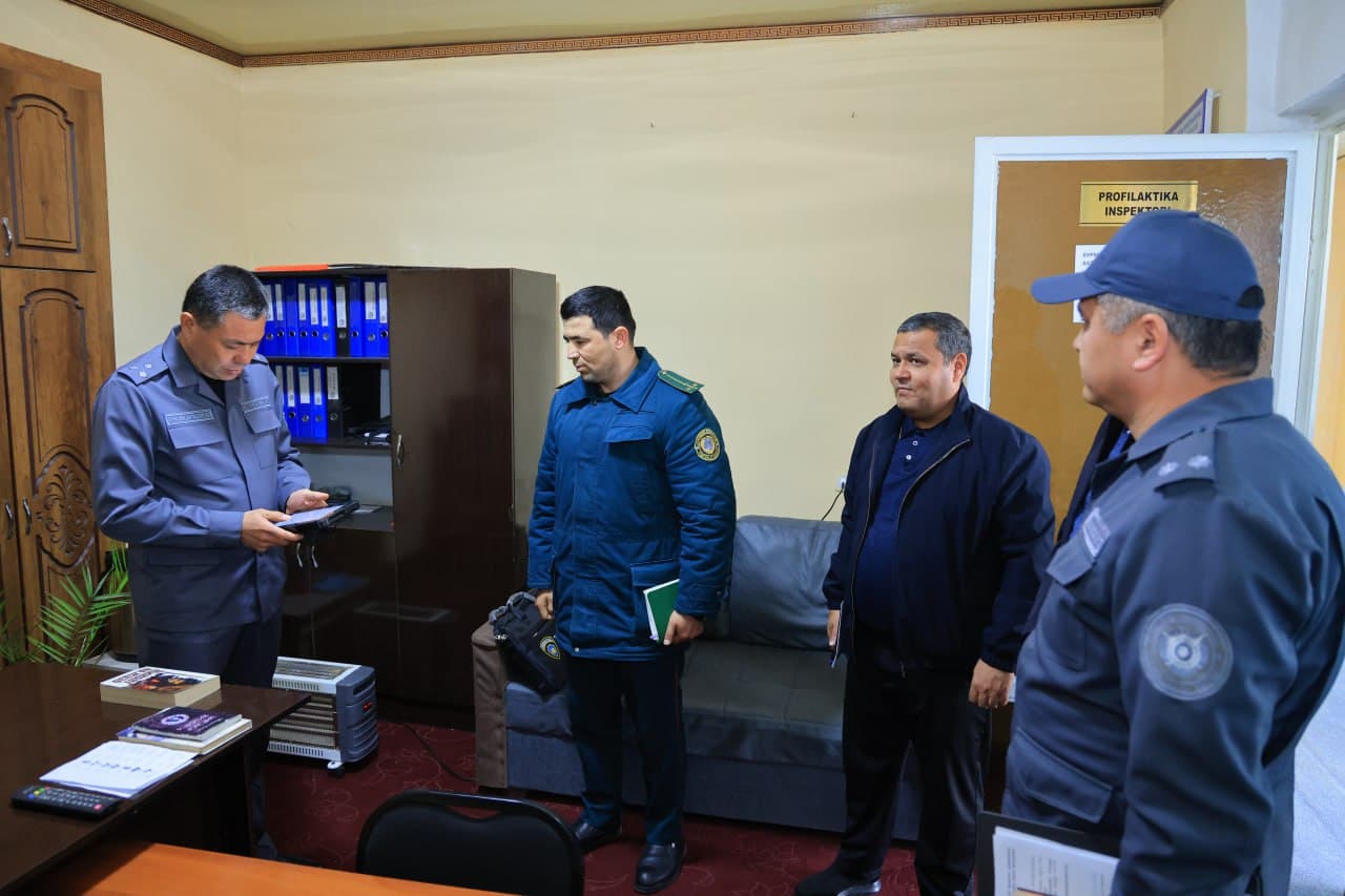 Изучения, проводимые руководством УВД Наманганской области, были продолжены в Янгикурганском районе