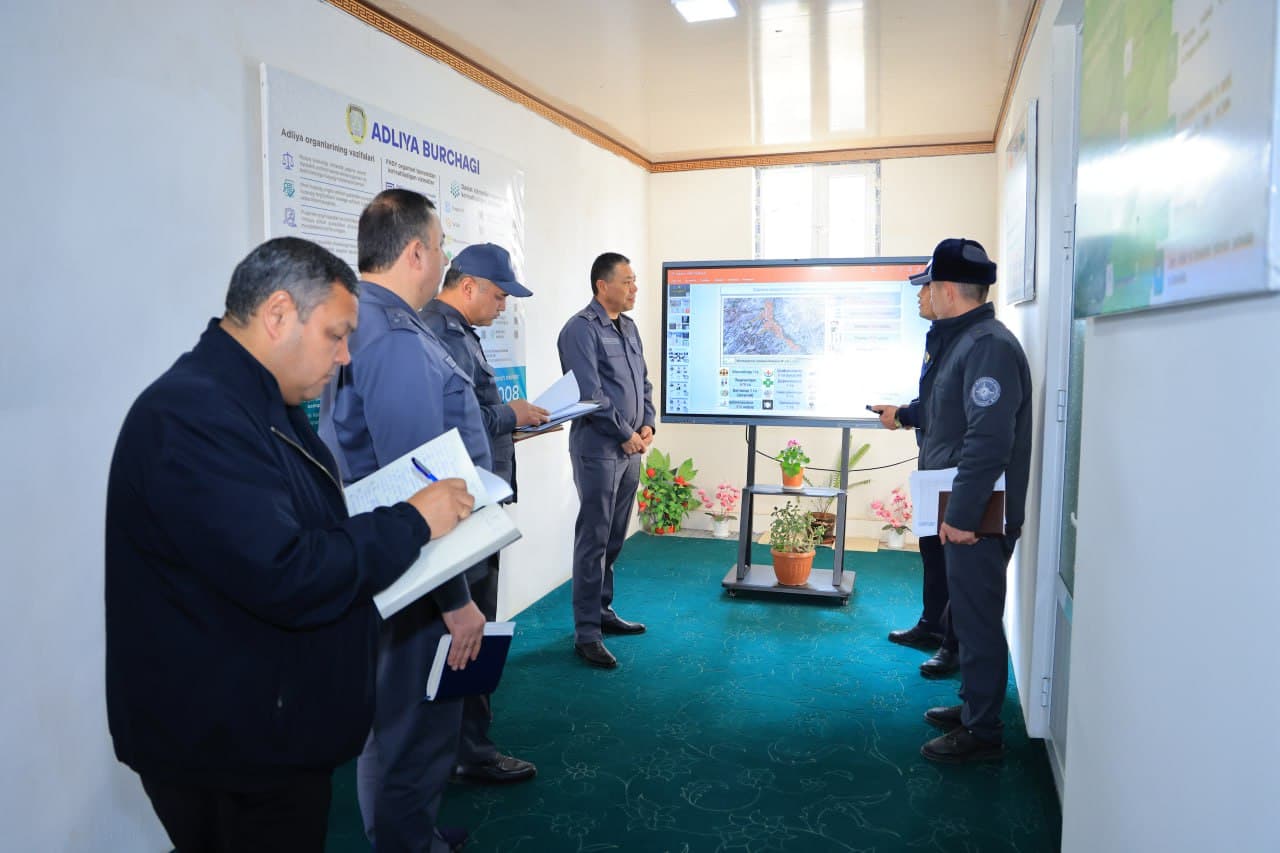 Изучения, проводимые руководством УВД Наманганской области, были продолжены в Янгикурганском районе