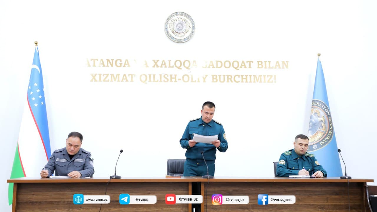 Tashkent region internal affairs personnel have been provided with systematic training courses