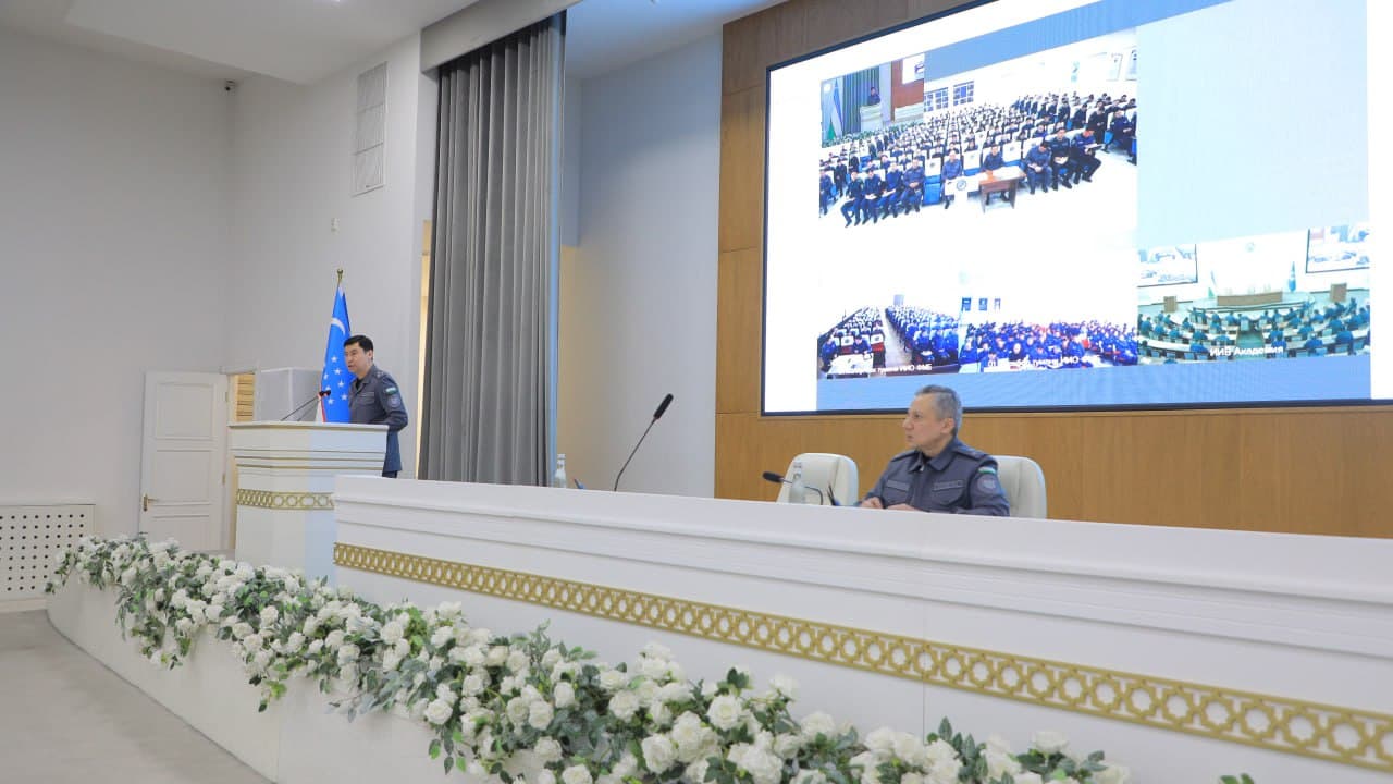 В Главном управлении внутренних дел города Ташкента состоялось отчетное совещание по системе дуального образования