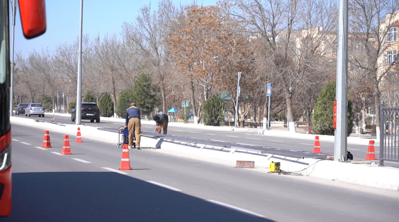 Бухоро шаҳрида хавфсиз йўллар ва ободонлаштириш ишлари: Вилоят ИИБ бошлиғи ҳудудларда ўрганишлар олиб борди