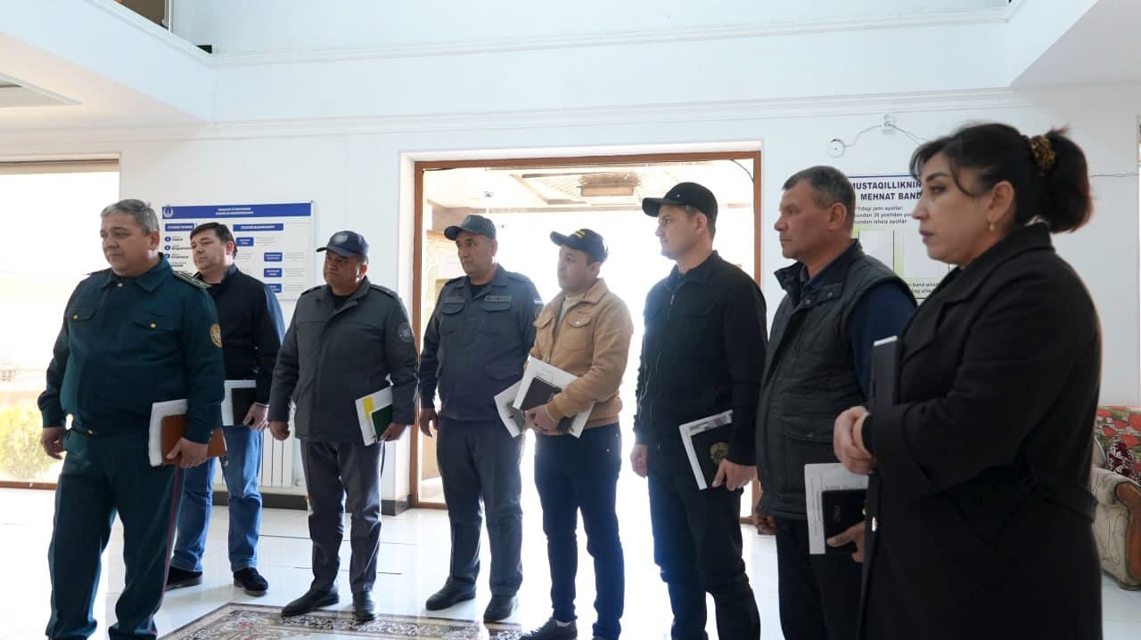 Andijon viloyati Xoʻjaobod tumani mahallalarida xavfsiz muhit yaratish boʻyicha amalga oshirilayotgan ishlar oʻrganildi