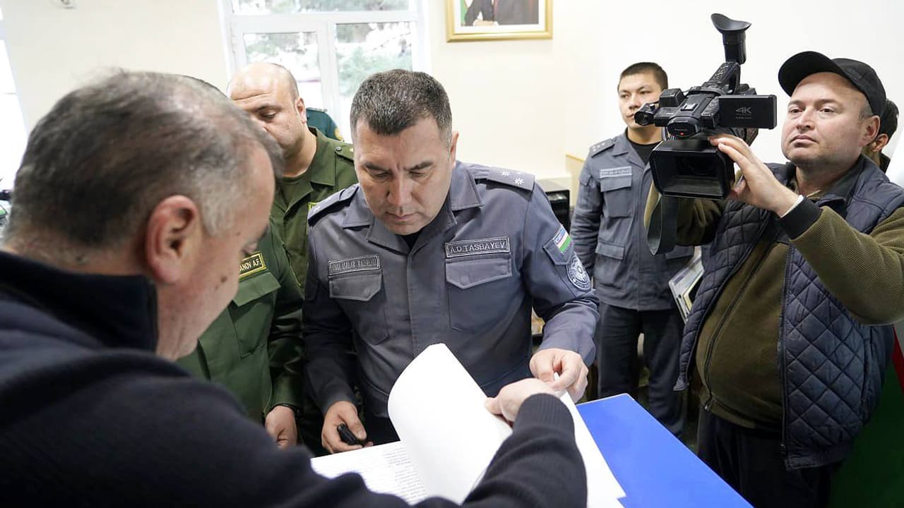 The Navoi Regional Department of Internal Affairs reviewed task force activities in Karmana district