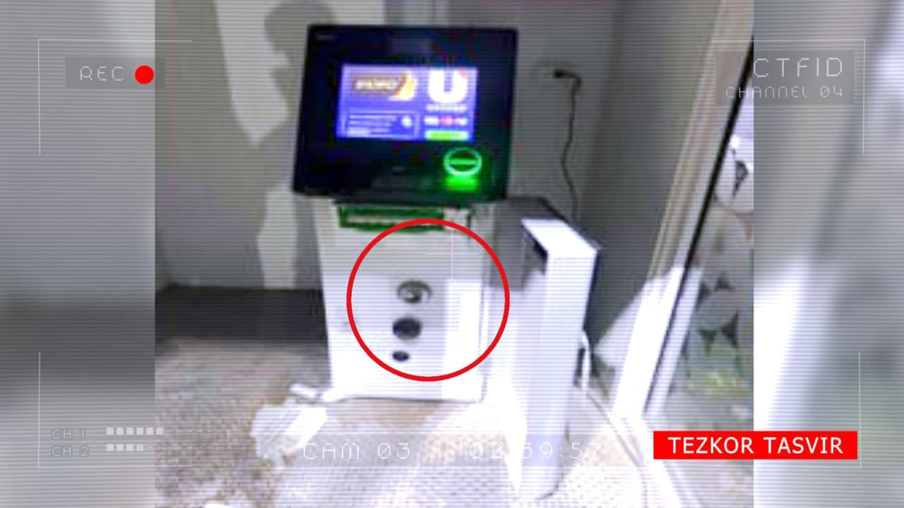 В Нурафшане на месте преступления задержан мужчина, пытавшийся ограбить банкомат