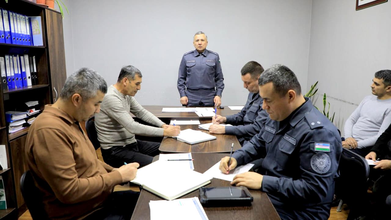 IIV Akademiyasi rahbariyati Chilonzor tumanida “Poytaxt namunasi” doirasidagi amaliy ishlar samaradorligini oʻrgandi