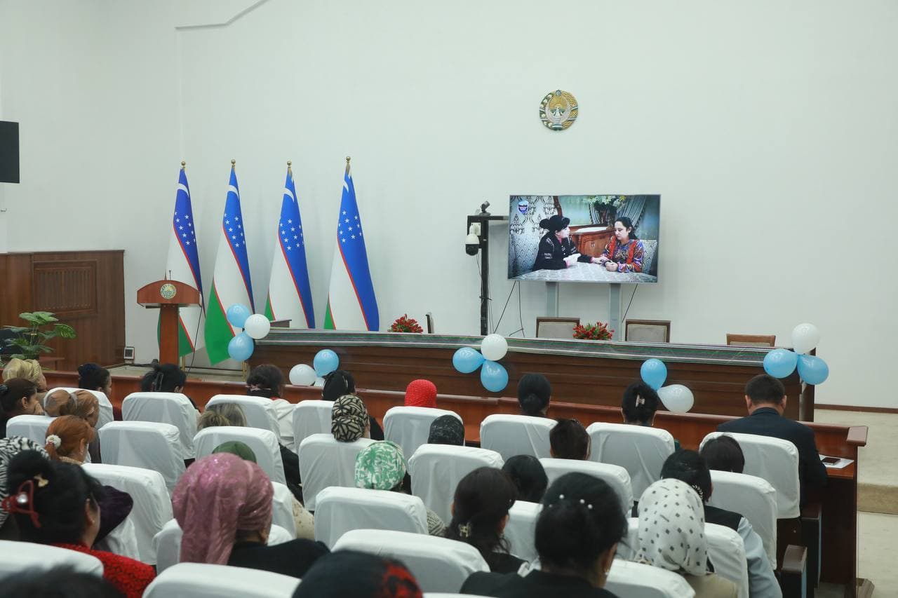 Surxondaryo viloyatida “Men kuchli ayolman” profilaktik tadbirlari oʻtkazildi