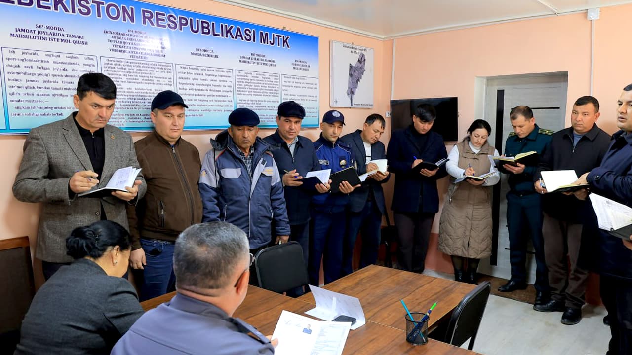 Buxoro viloyati IIB rahbariyatining Olot tumanida sayyor qabuli oʻtkazilib, fuqarolarning muammolari joyida hal etildi