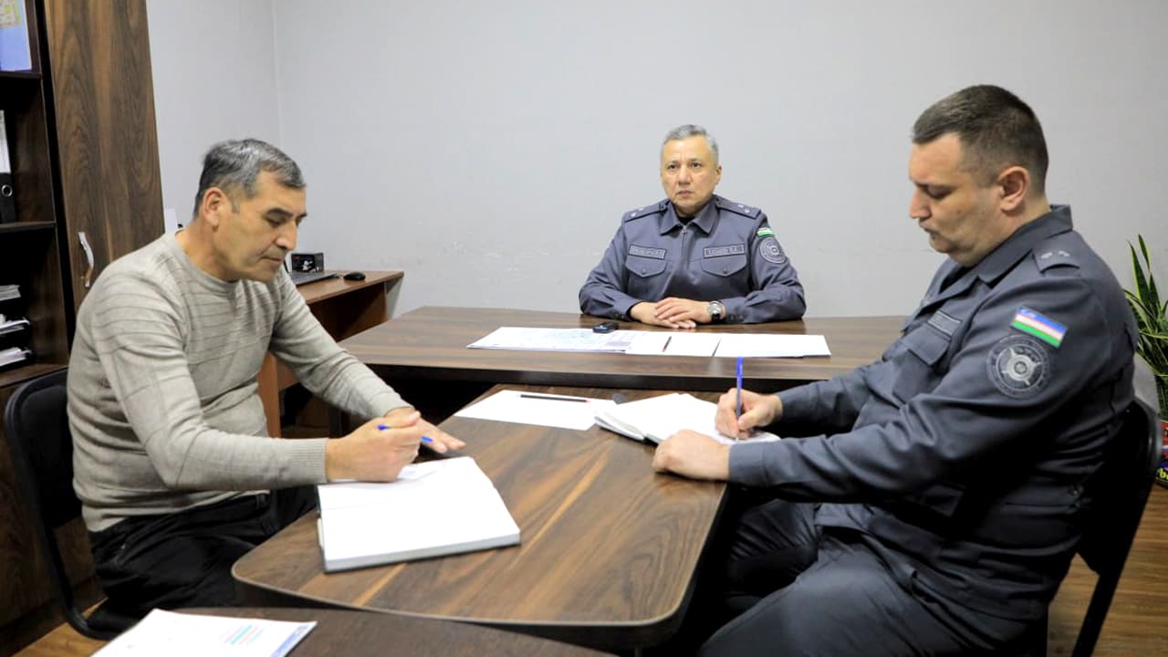 IIV Akademiyasi rahbariyati Chilonzor tumanida “Poytaxt namunasi” doirasidagi amaliy ishlar samaradorligini oʻrgandi