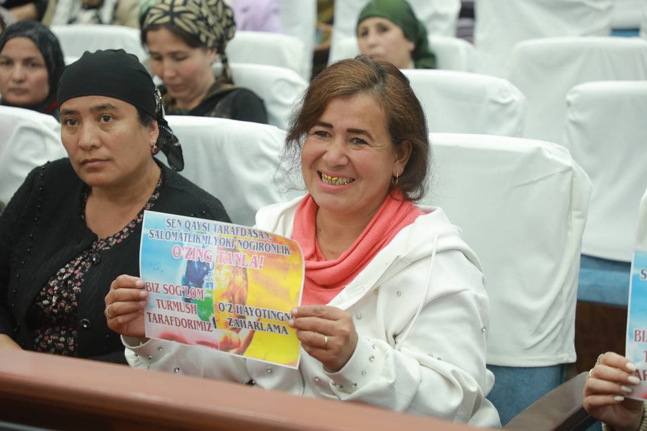 Surxondaryo viloyatida “Turmush” profilaktik tadbiri doirasida ayollar bilan uchrashuv va qabul oʻtkazildi