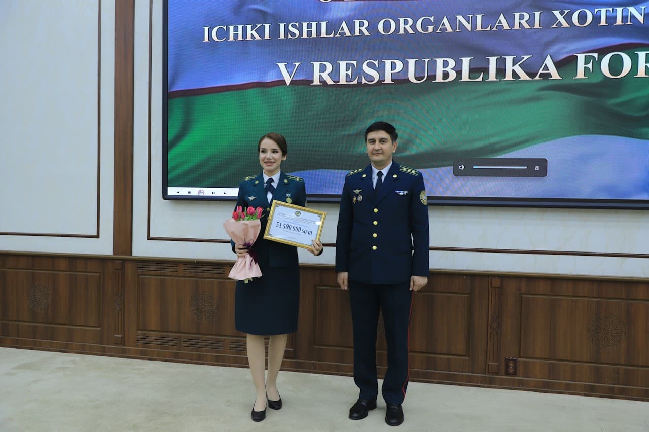 “Yangi Oʻzbekistonning shijoatli ayollari!” shiori ostida ichki ishlar organlari xotin-qizlarining V Respublika forumi boʻlib oʻtdi