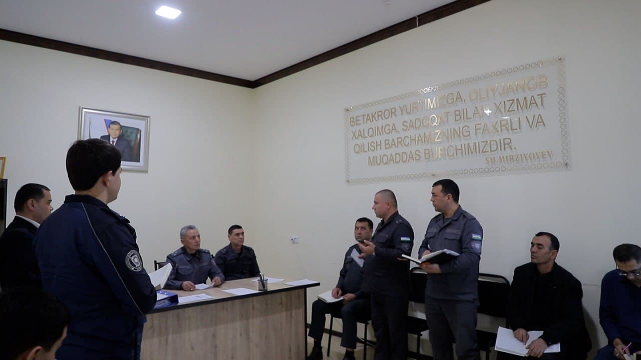 Xorazm viloyati mahallalarida xavfsiz muhit yaratish boʻyicha amaliy ishlar oʻrganildi