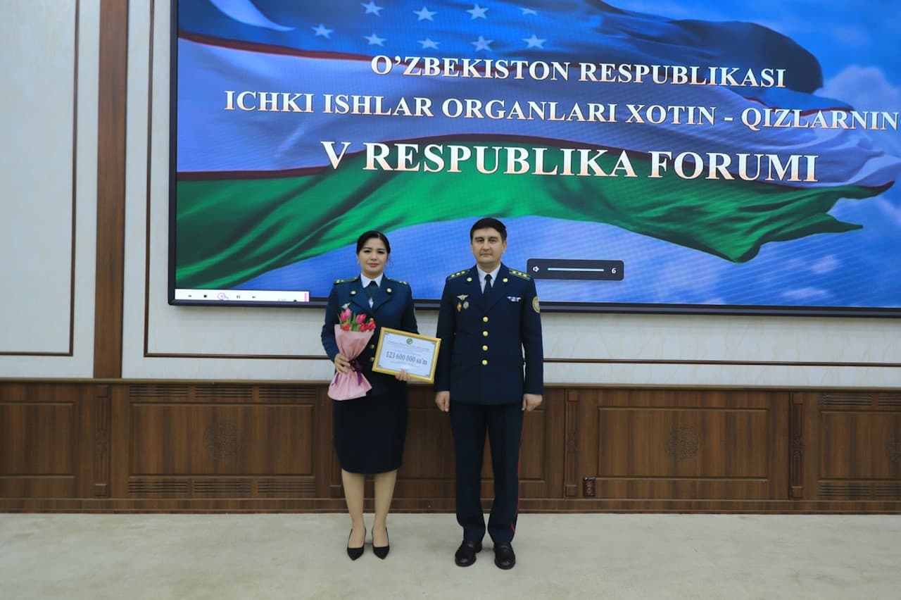 “Yangi Oʻzbekistonning shijoatli ayollari!” shiori ostida ichki ishlar organlari xotin-qizlarining V Respublika forumi boʻlib oʻtdi