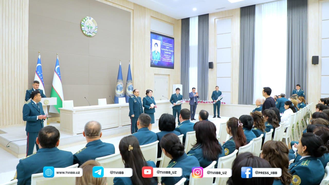 Тошкент вилояти ИИББда 8 март – Халқаро хотин-қизлар куни муносабати билан тантанали тадбир бўлиб ўтди