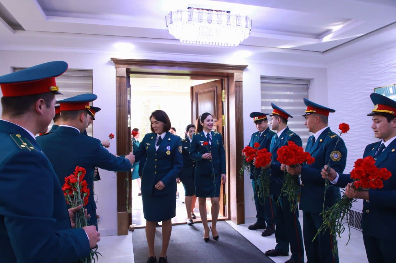 Samarkand Regional Internal Affairs Department hosted a solemn event to celebrate International Women's Day