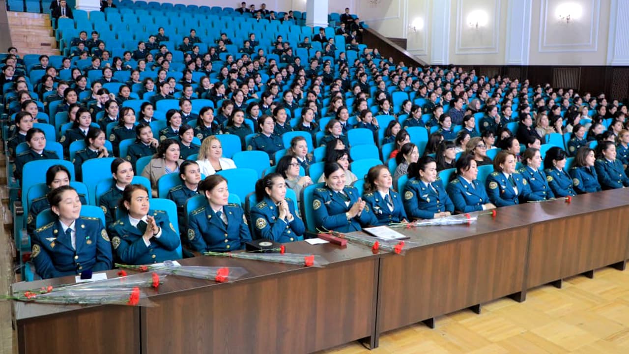 В Академии МВД состоялось торжественное мероприятие, посвященное 8 марта – Международному женскому дню