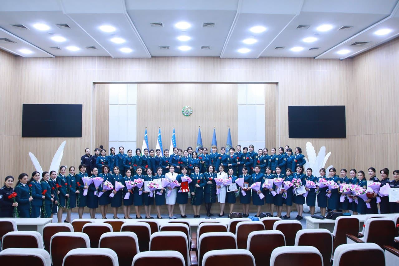 Samarkand Regional Internal Affairs Department hosted a solemn event to celebrate International Women's Day