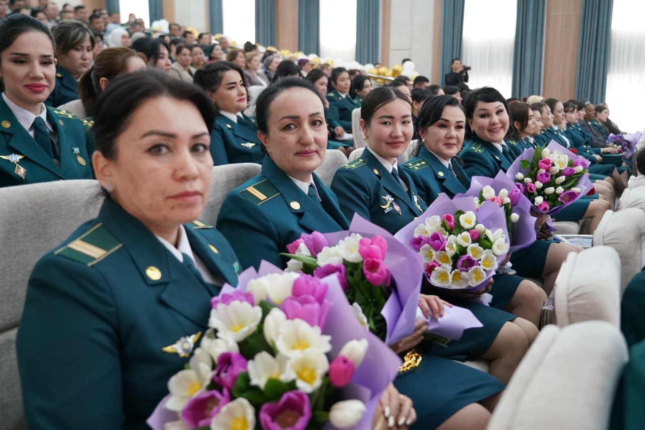 Samarkand Regional Internal Affairs Department hosted a solemn event to celebrate International Women's Day
