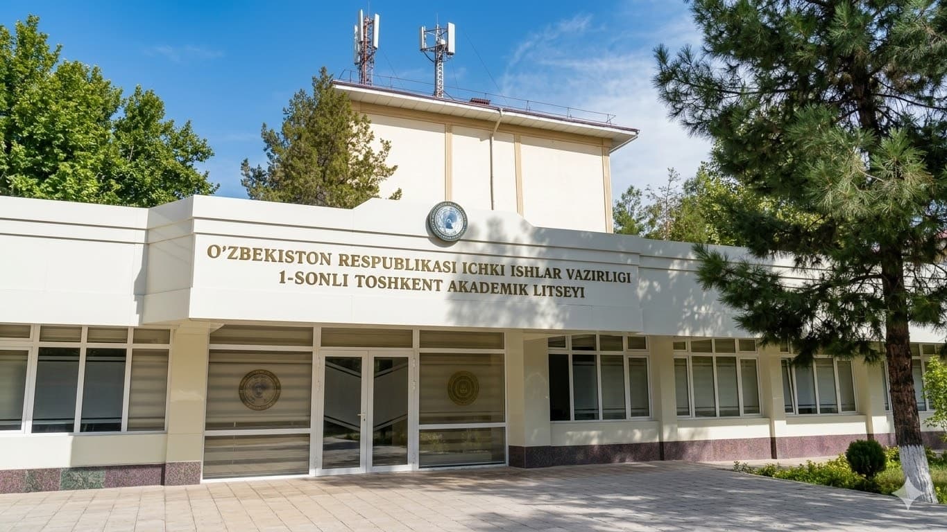 Ўзбекистон Республикаси Ички ишлар вазирлигининг 1-сон Тошкент академик лицейига ўқишга қабул қилиш учун эълон