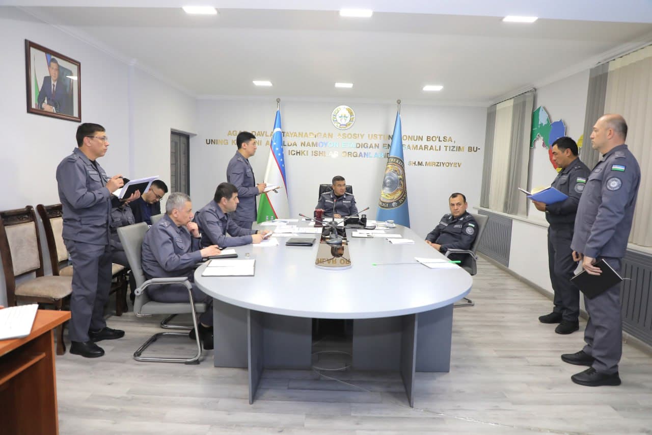 Тошкент шаҳрининг Чилонзор туманида хавфсиз муҳитни шакллантириш ва жамоат хавфсизлигини ишончли таъминлаш масалалари юзасидан танқидий йиғилиш ўтказилди