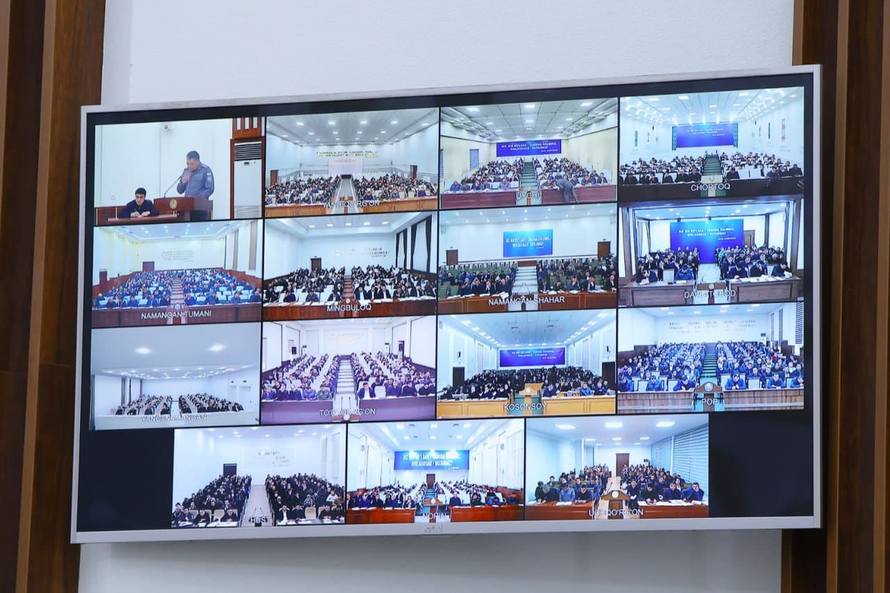 Namangan viloyat hokimligida joriy yilning ikki oyi davomida viloyatdagi jinoyatchilik ahvoli muhokama qilindi