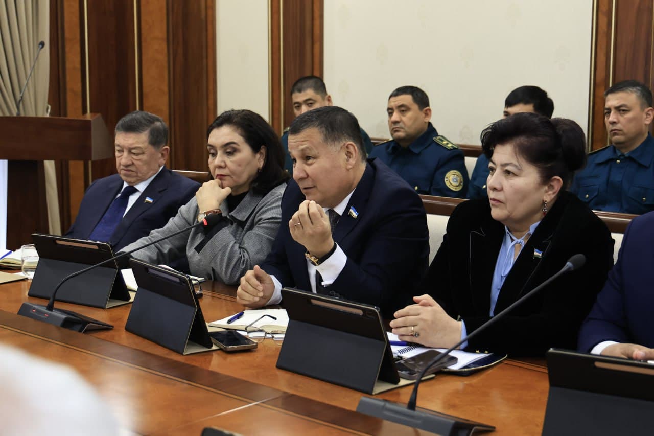 Сенатда Ички ишлар вазирлигининг ахбороти эшитилди