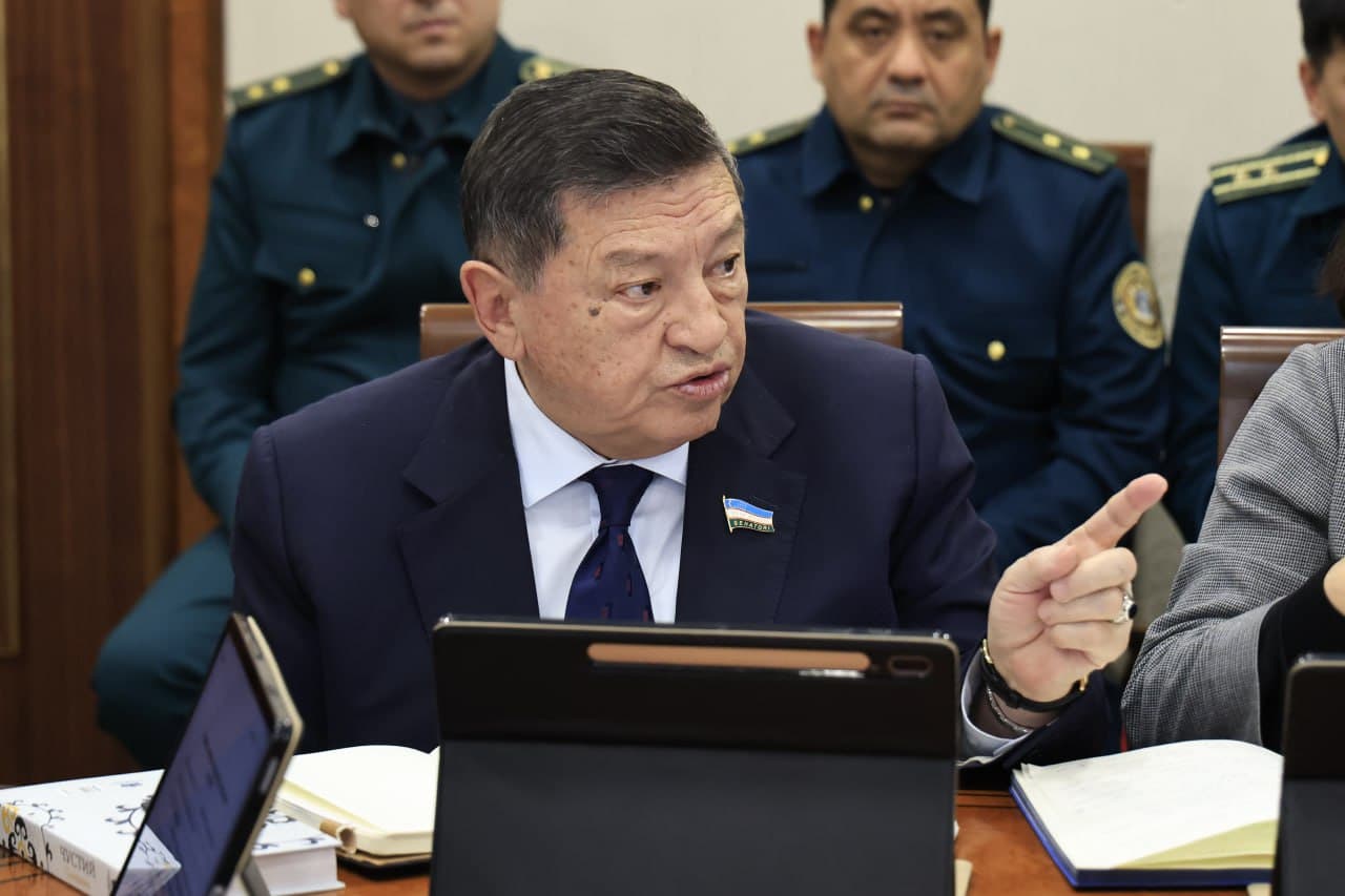 Сенатда Ички ишлар вазирлигининг ахбороти эшитилди