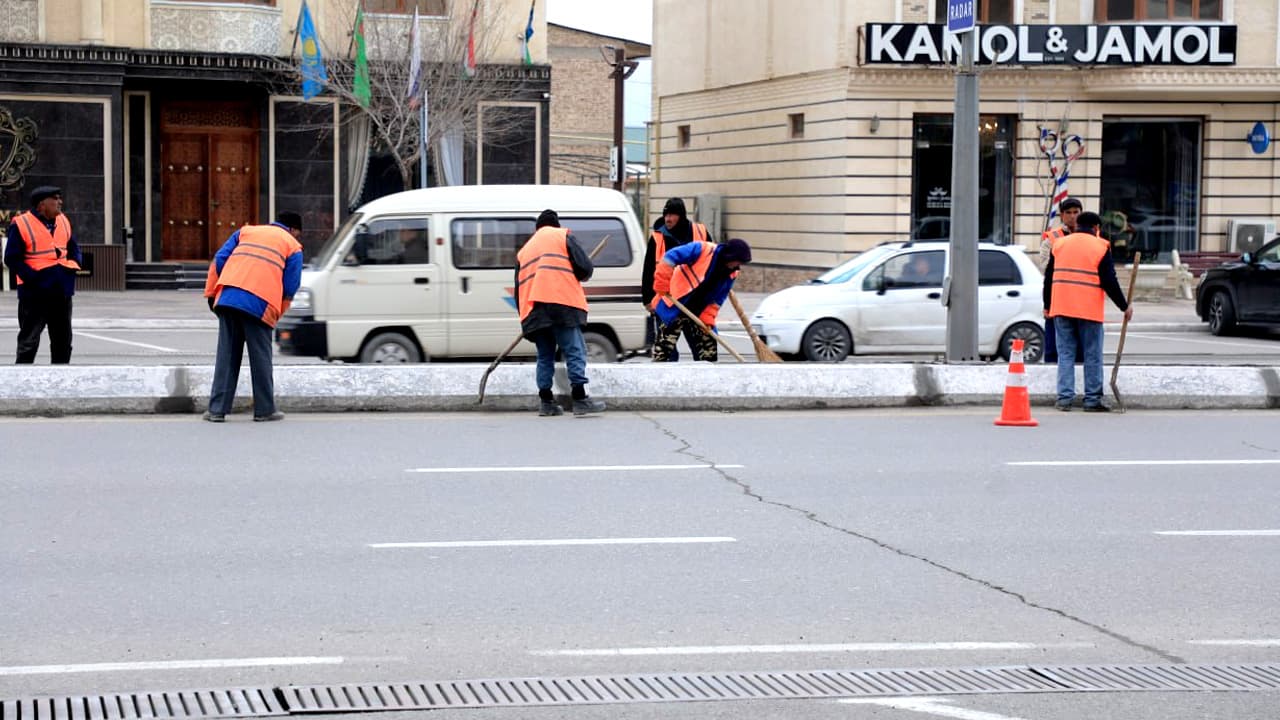 Бухоро вилояти ИИБ раҳбарияти томонидан марказий ҳудудлардаги қурилиш ва хавфсизлик ишлари кўздан кечирилди