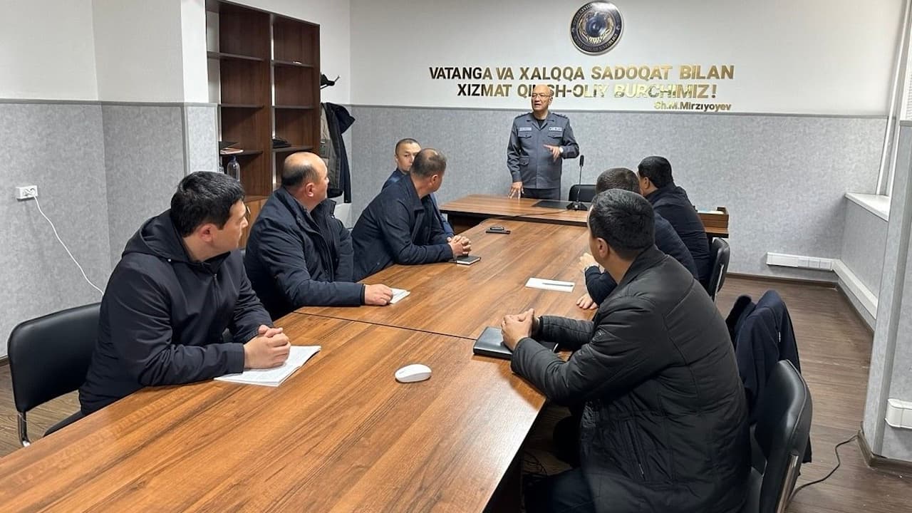 Surxondaryo ichki ishlar rahbarlari uchun Chilonzor tajribasi boʻyicha oʻquv seminari oʻtkazildi