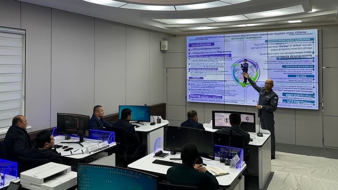 Surxondaryo ichki ishlar rahbarlari uchun Chilonzor tajribasi boʻyicha oʻquv seminari oʻtkazildi