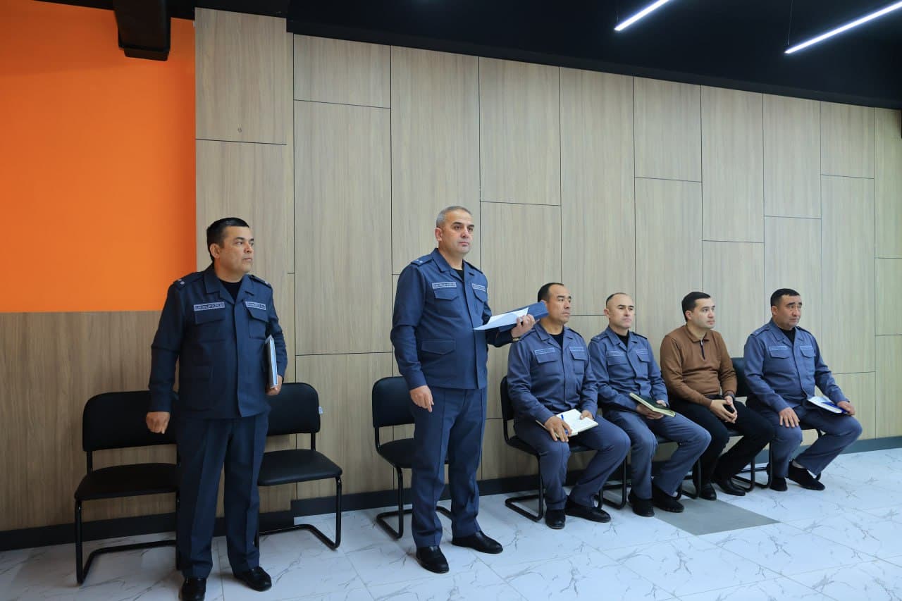 Состоялся выездной прием руководства УВД Наманганской области для жителей Чартакского района