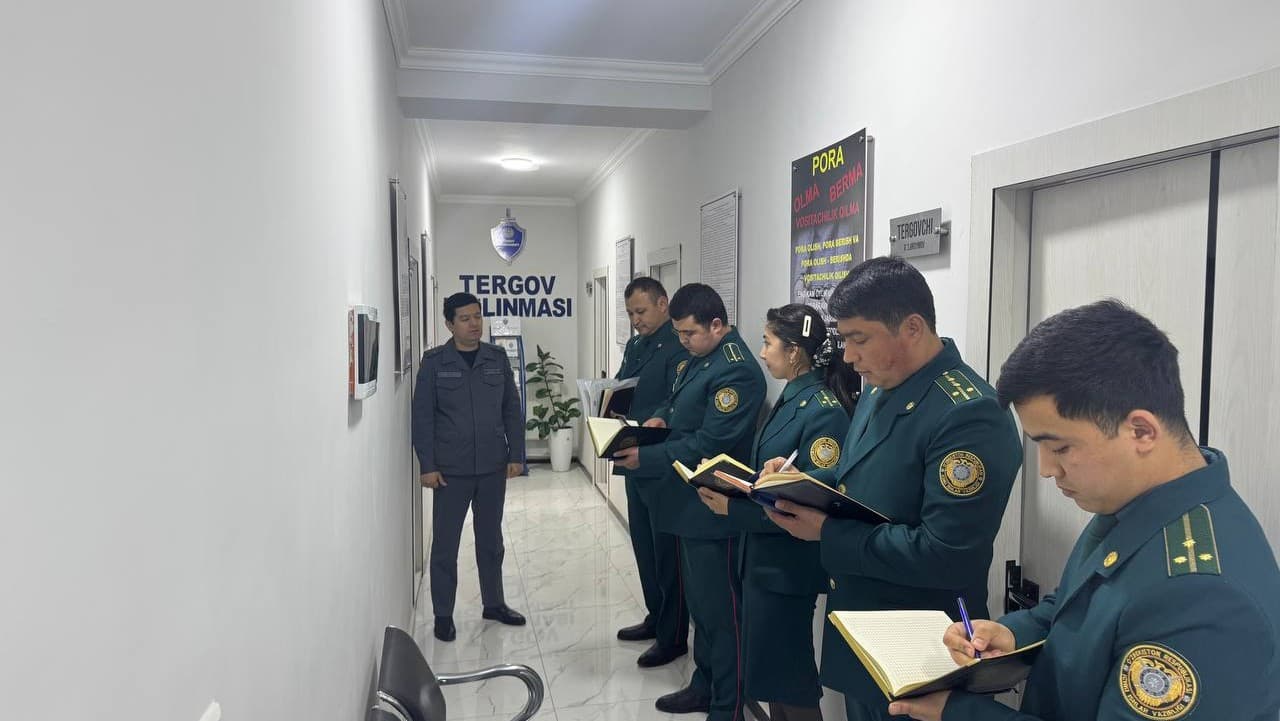 Tergov departamenti ishchi guruhi tomonidan Namangan viloyatida tergov sifatini oshirish boʻyicha topshiriqlar ijrosi oʻrganilib, amaliy yordam koʻrsatilmoqda