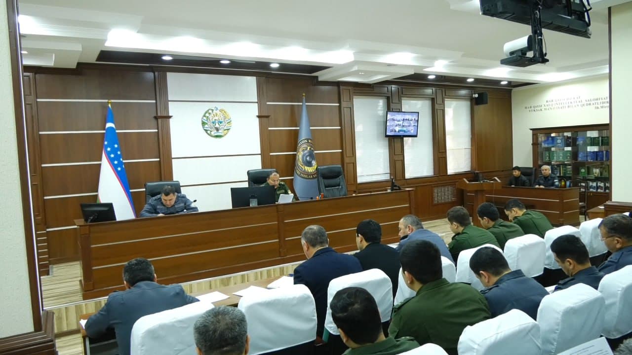 A meeting was held in the Navoi region to analyze crime registration and preventive measures
