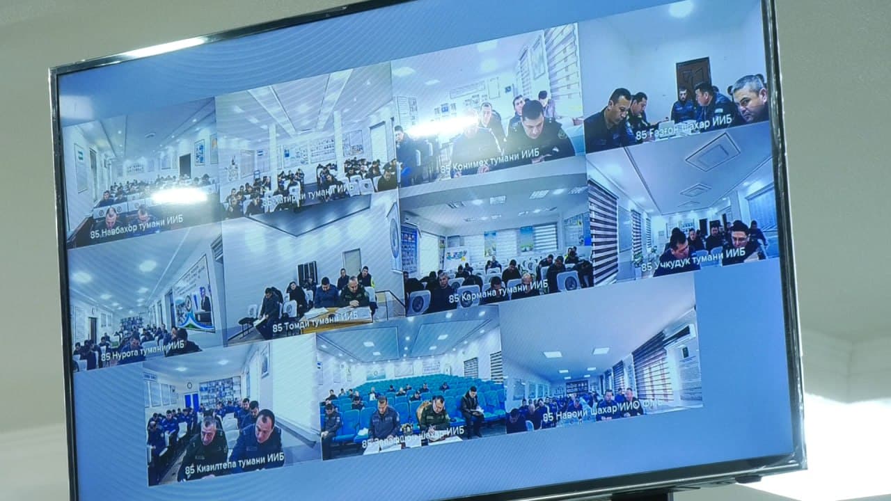 A meeting was held in the Navoi region to analyze crime registration and preventive measures