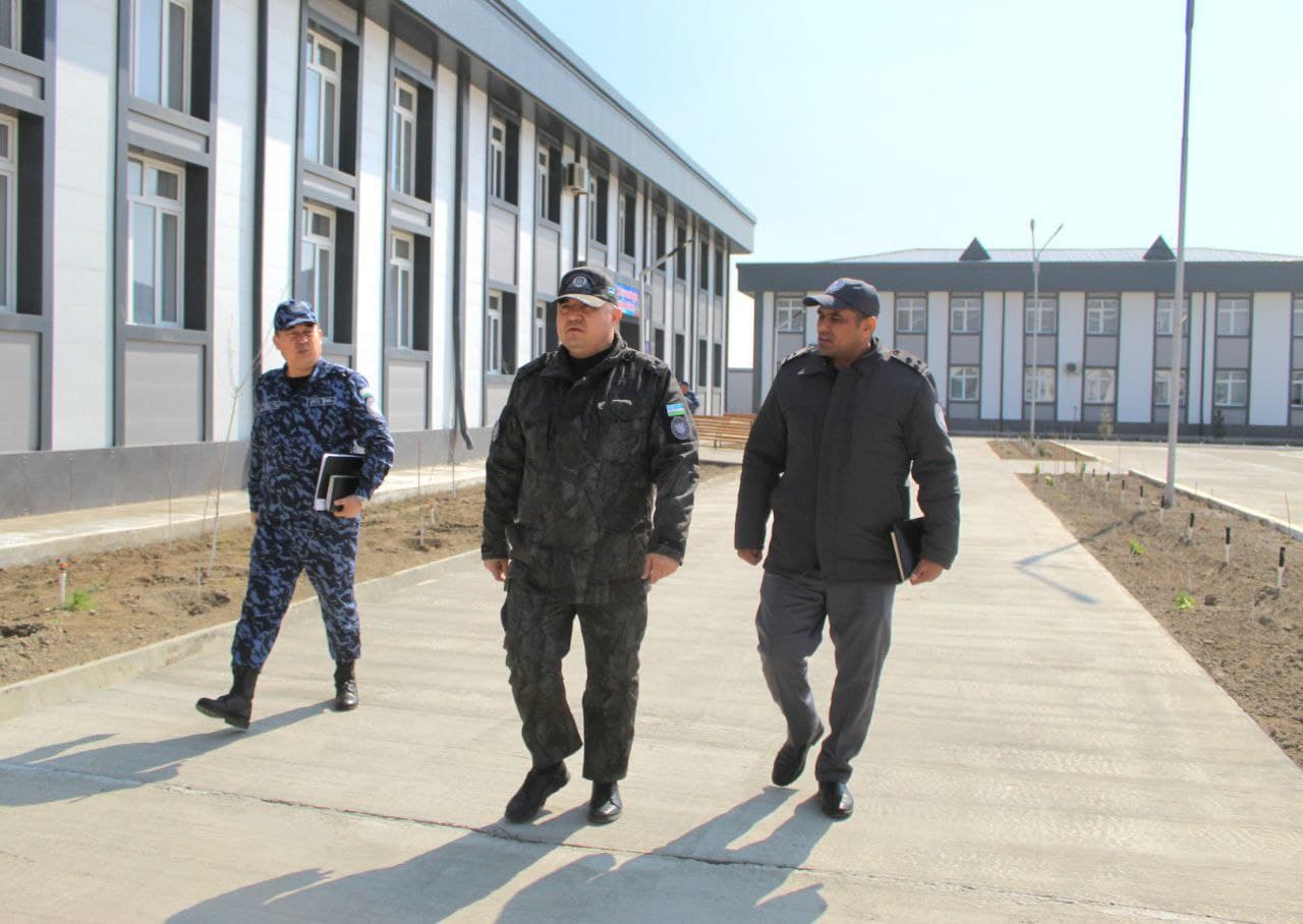 Визит командующего караульными войсками МВД: обсуждены условия службы и состояние воинской дисциплины в Бухаре