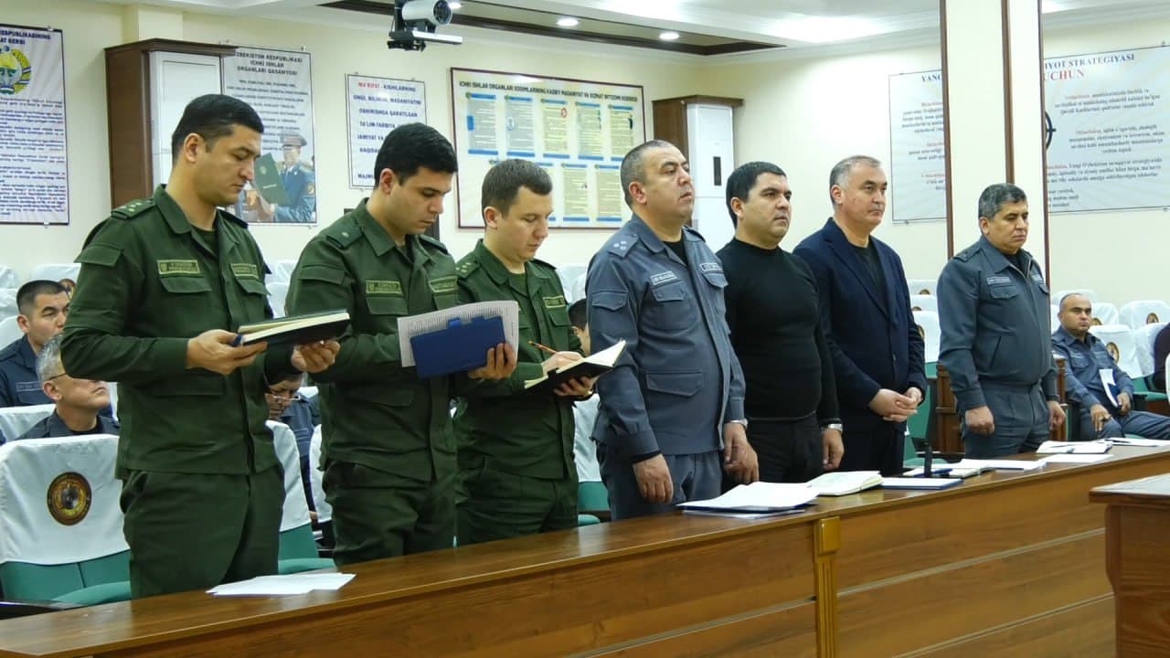 A meeting was held in the Navoi region to analyze crime registration and preventive measures