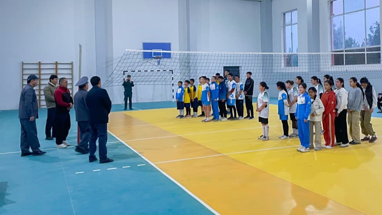Қашқадарё вилояти Ғузор туманида «Ички ишлар вазири кубоги» учун волейбол мусобақасининг туман босқичи ўтказилди