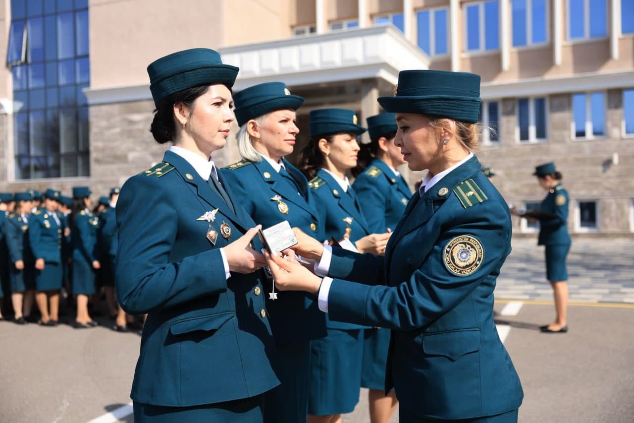 В Министерстве внутренних дел организован строевой смотр с участием личного состава, задействованного в обеспечении общественной безопасности при праздновании всенародного праздника Навруз