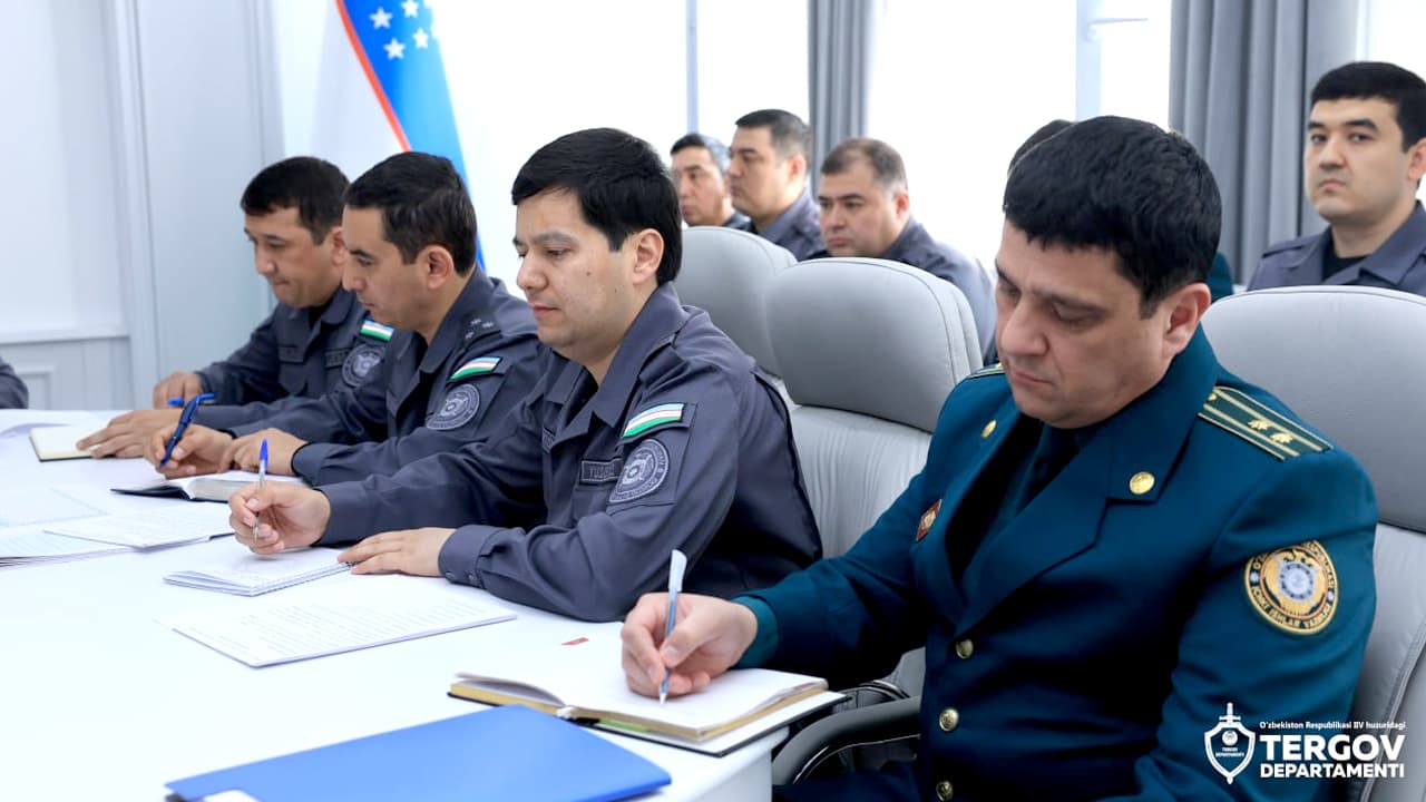 Tergov departamentida 2026-yil 2 oyi va mart oyining oʻtgan davrida amalga oshirilgan ishlar sarhisob qilindi