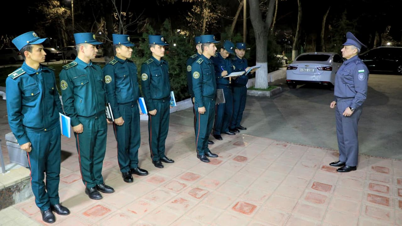 IIV Akademiyasi rahbariyati Toshkent shahri Mirzo Ulugʻbek tumanidagi “Beshkapa” mahallasining kriminogen vaziyatini oʻrgandi