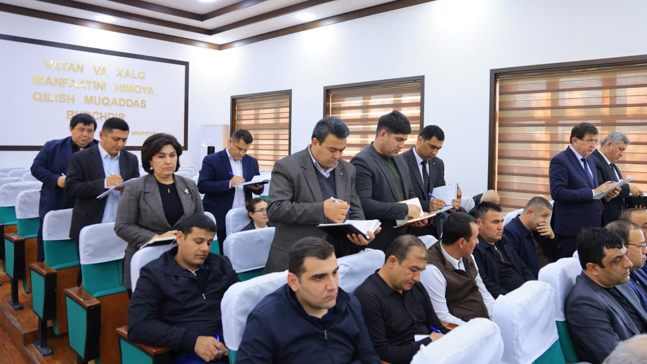 Buxoroda jinoyatchilikni jilovlash, xavfsizlikni taʼminlash va bayramlarga tayyorgarlik masalalari muhokama qilindi