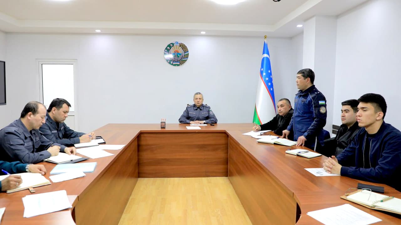 IIV Akademiyasi rahbariyati Toshkent shahri Mirzo Ulugʻbek tumanidagi “Beshkapa” mahallasining kriminogen vaziyatini oʻrgandi