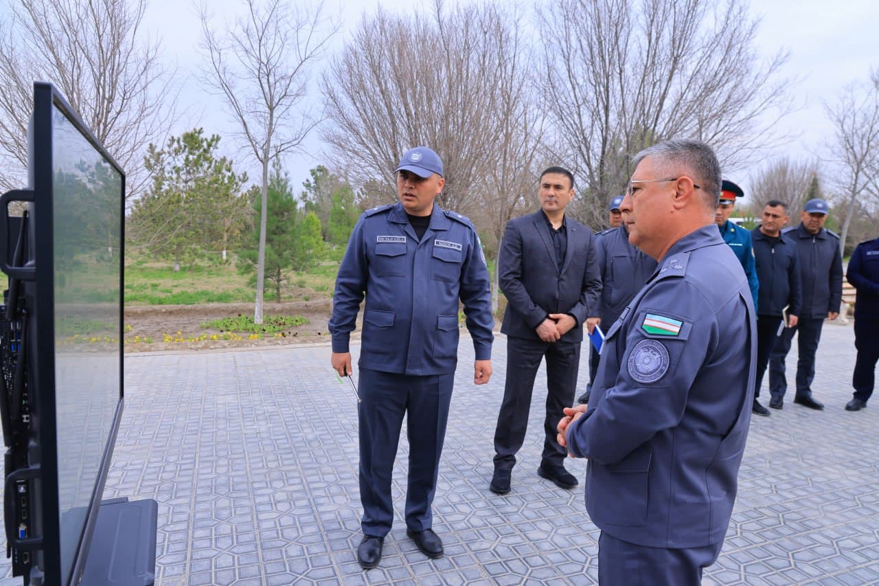 В Бухаре на основе систем "Безопасная улица" и "Безопасный подъезд" проводятся работы по благоустройству и обеспечивается безопасность мероприятий, посвященных Наврузу