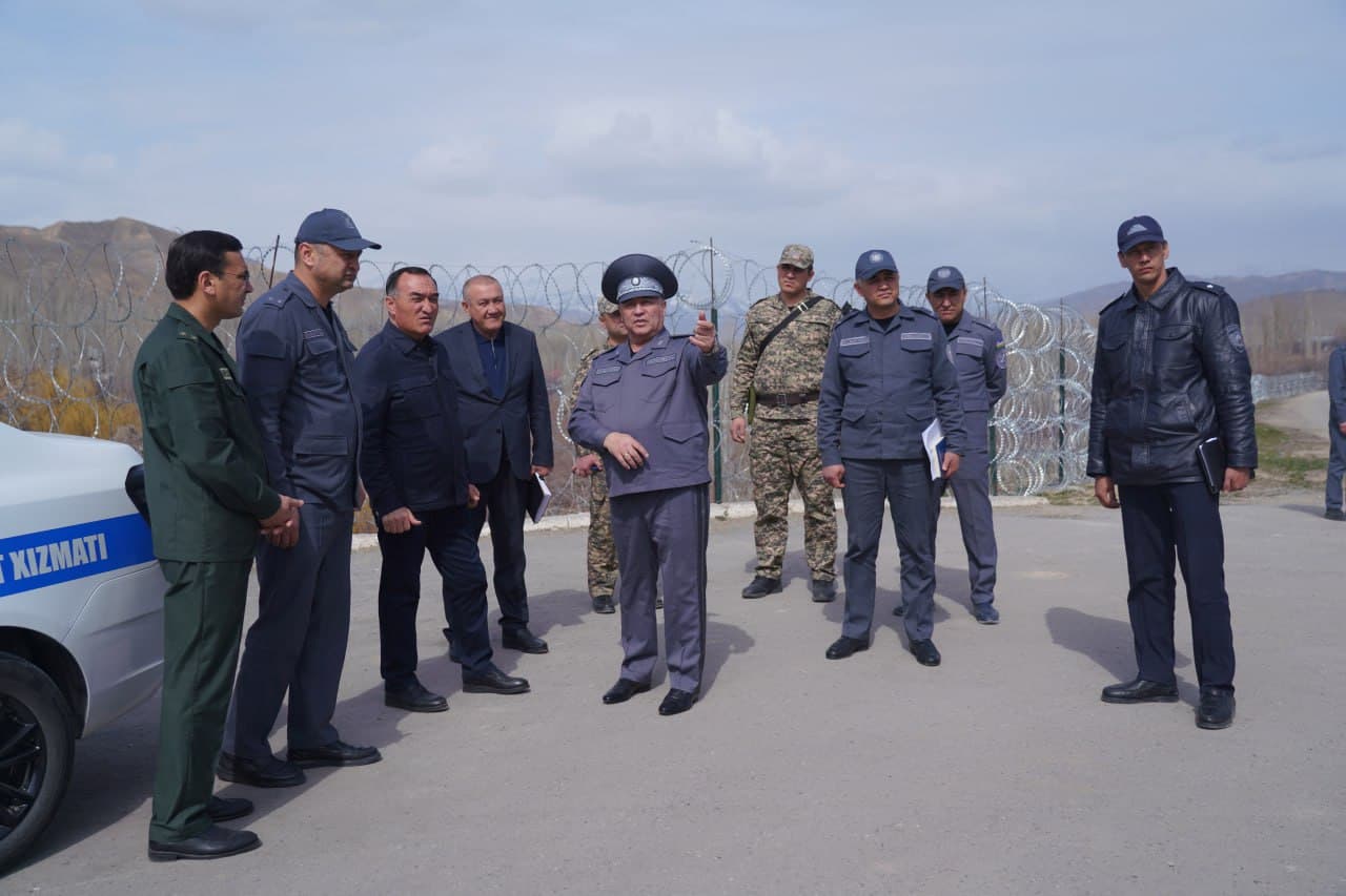 ИИВ раҳбарияти томонидан Наманган вилоятида Наврўз умумхалқ байрами ҳамда Рамазон Ҳайити байрамлари хавфсиз ўтказиш масалалари ўрганилди