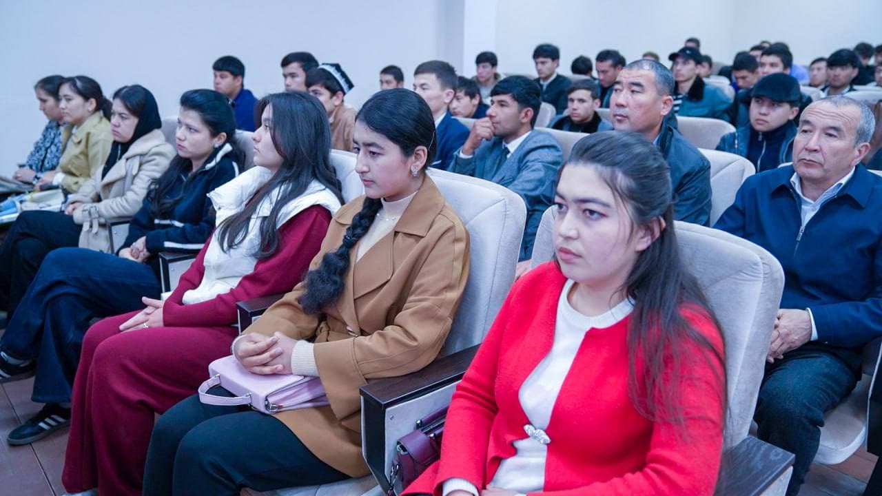 IIV huzuridagi Migratsiya va personallashtirish departamenti rahbariyati “Payshanba – Yoshlar kuni” doirasida talabalar bilan ochiq muloqot oʻtkazdi