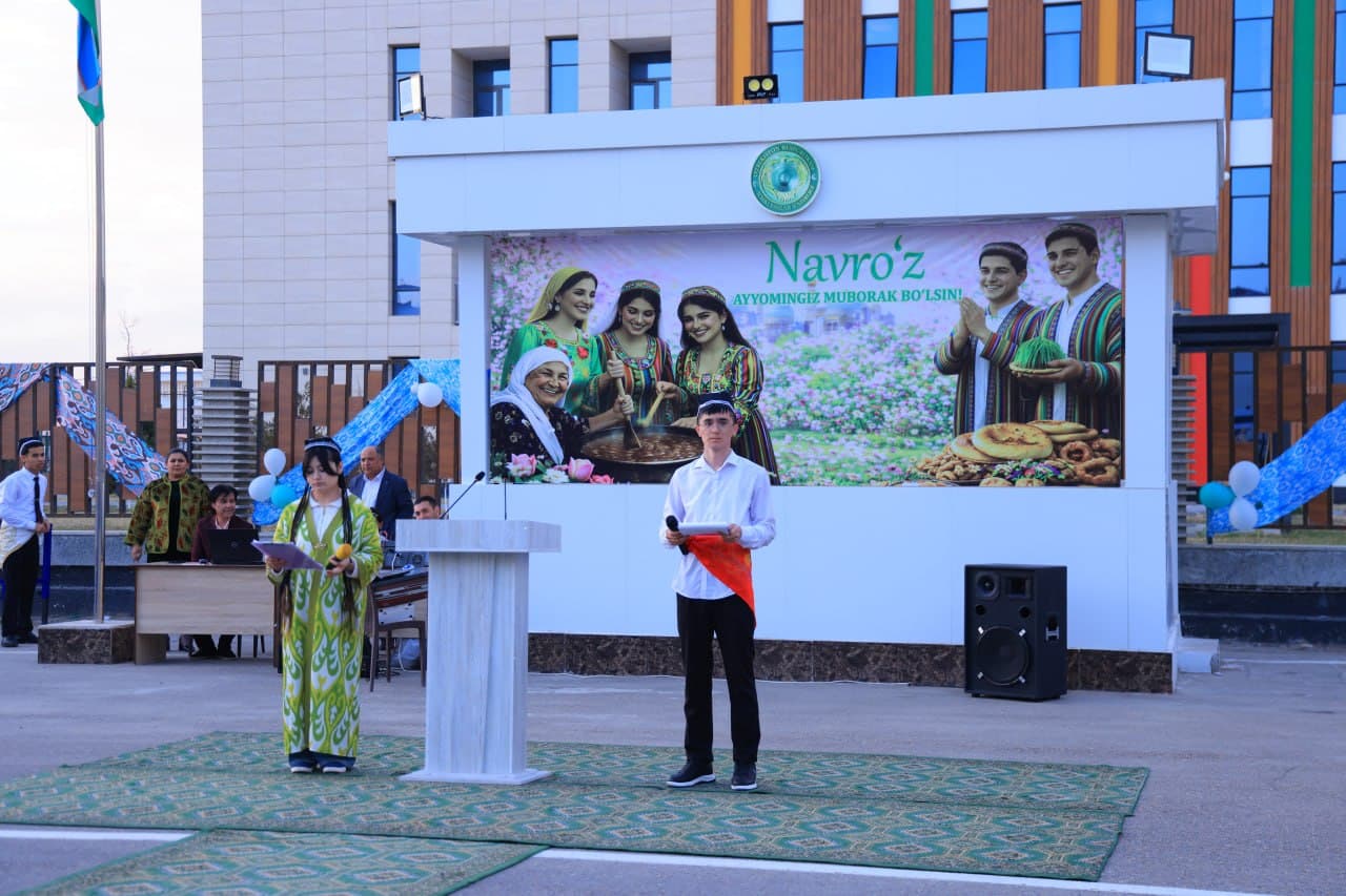 В Бухарском академическом лицее МВД широко отметили праздник Навруз