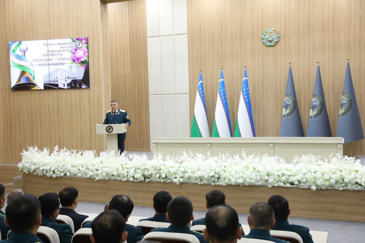 Самарқанд вилояти ИИБда Наврўз умумхалқ байрами муносабати билан тантанали тадбир бўлиб ўтди