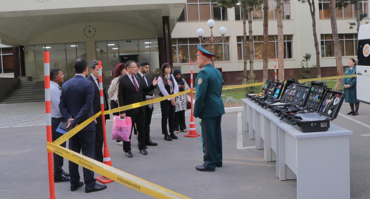 ИИВ Академиясида Халқаро полиция академиялари ассоциацияси (INTERPA)га аъзо таълим муассасаларининг эксперт-криминалистлари учун ўқув курси ташкил этилди