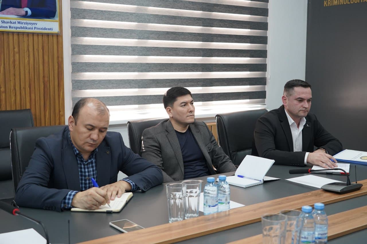 В Исследовательском институте криминологии Республики Узбекистан организован учебный семинар